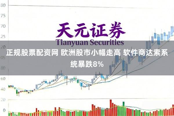 正规股票配资网 欧洲股市小幅走高 软件商达索系统暴跌8%